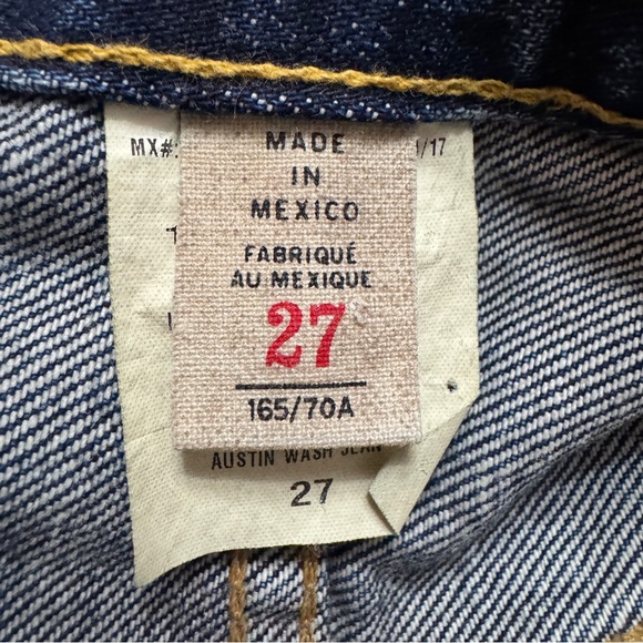 RRL Ralph Lauren Double RL sz 27 Selvedge Boyfriend Boy Fit Jeans Womens Austin - Picture 4 of 11